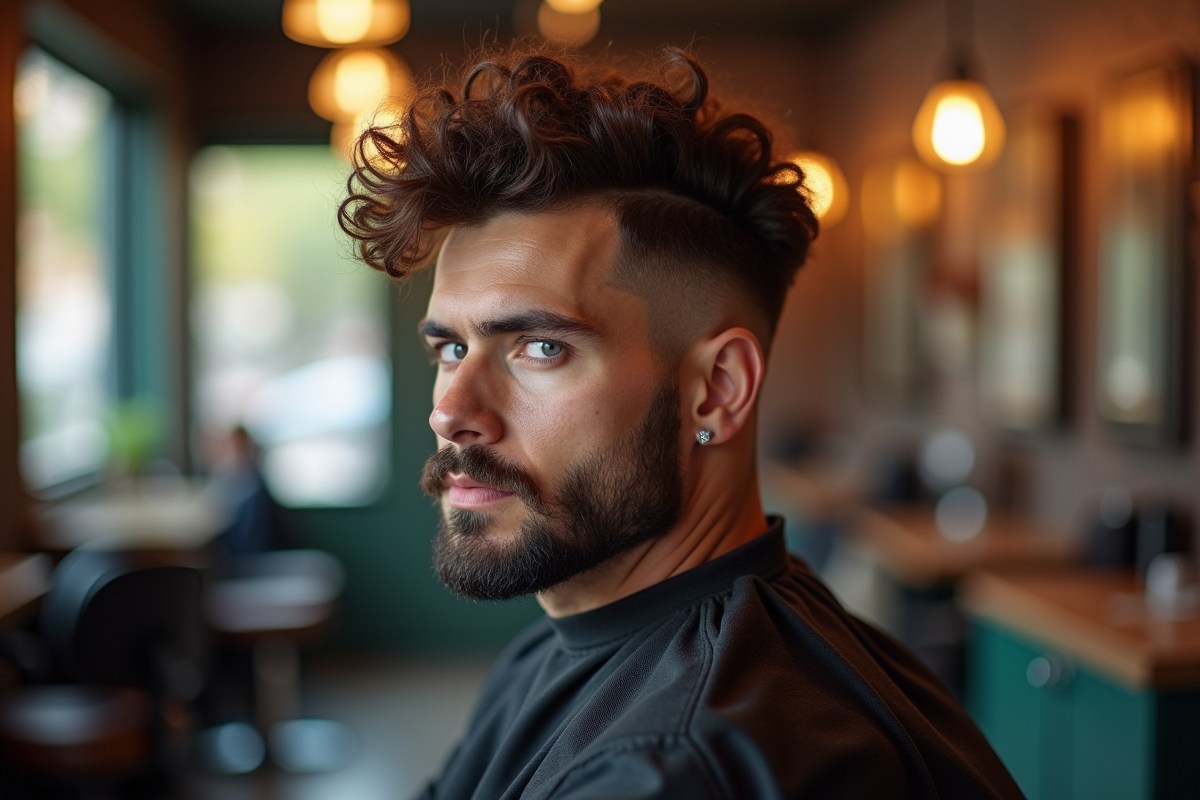 coiffure masculine