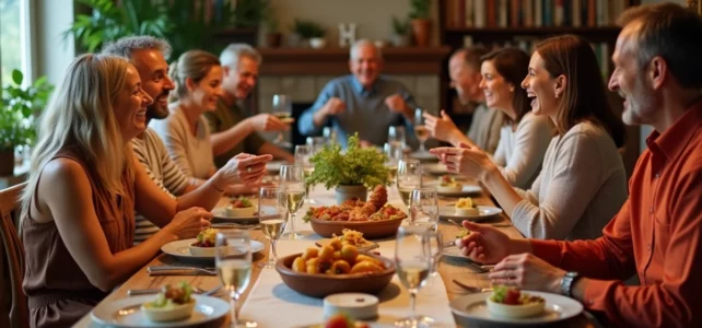 10 idées de menus conviviaux pour recevoir 10 amis sans stress à la maison